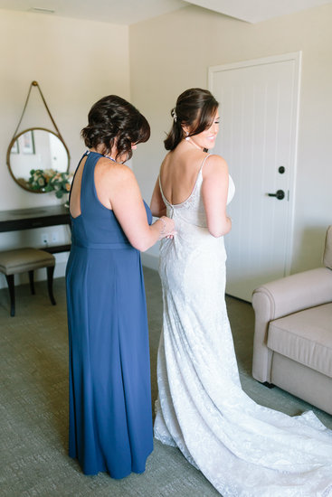 Shot of the Haruki Gown / Style 6865 - Photo Credit: Kirstyn Marie Photography 