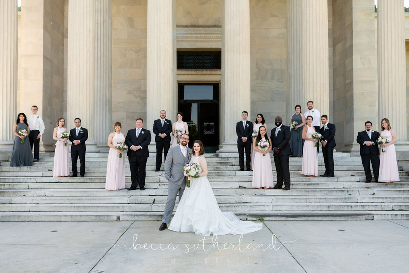 Bridal party portrait