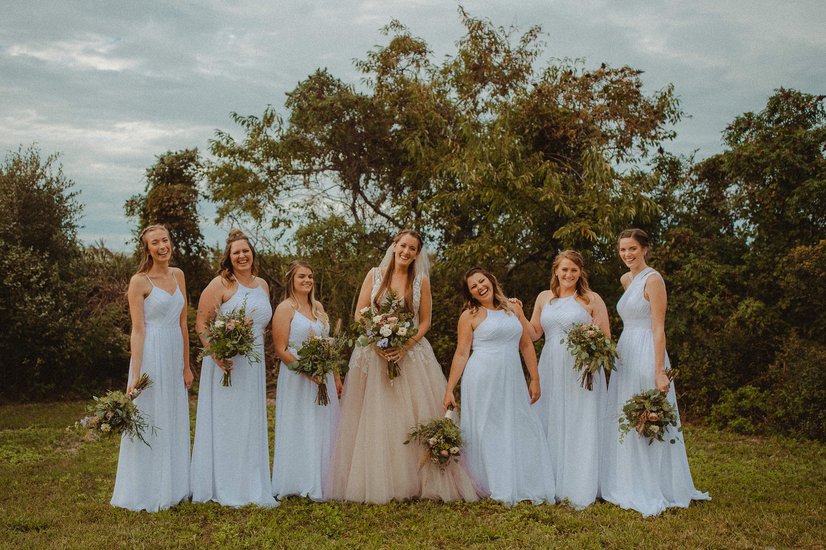 Leah Gown, Beach Wedding