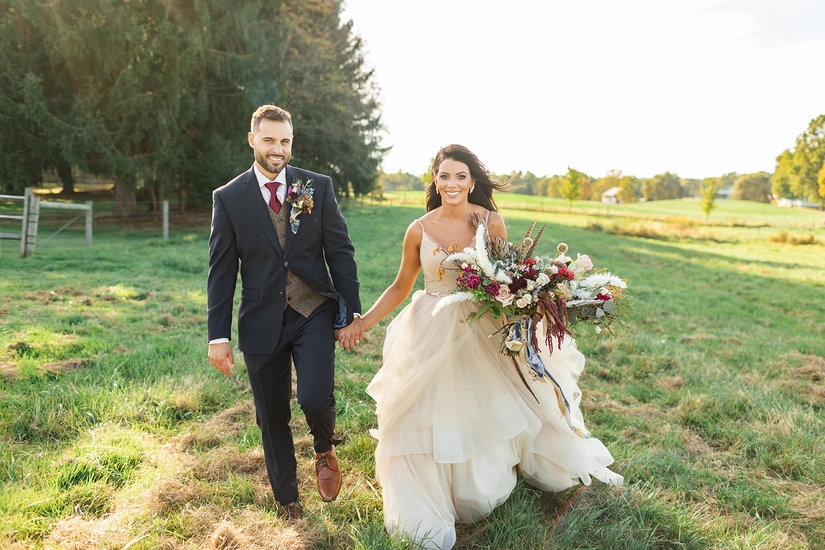 Bride and groom 