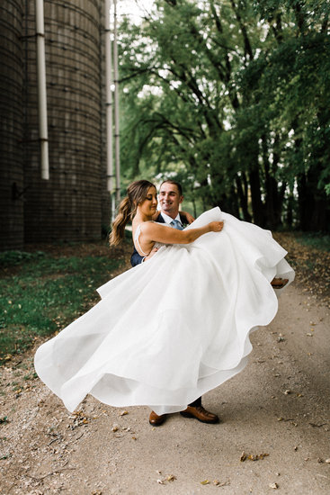 Hayley Paige Perri Gown - The Cottage Farmhouse, Glencoe MN