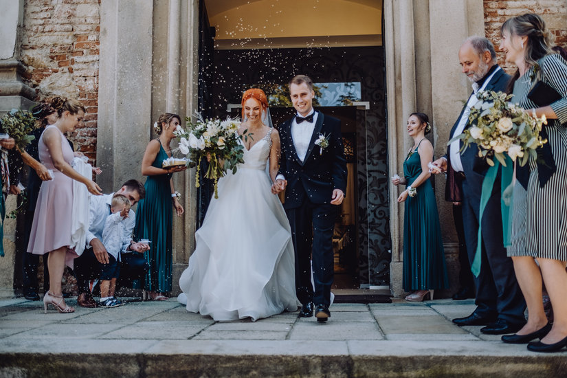 Bride and groom