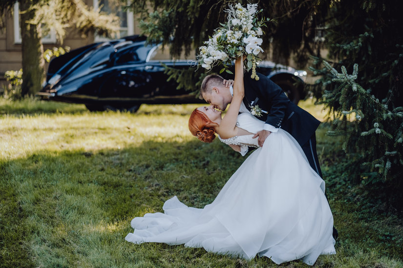 Bride and groom