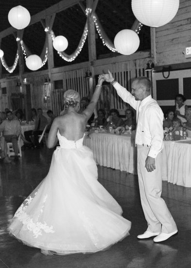 Bride and Groom at Reception