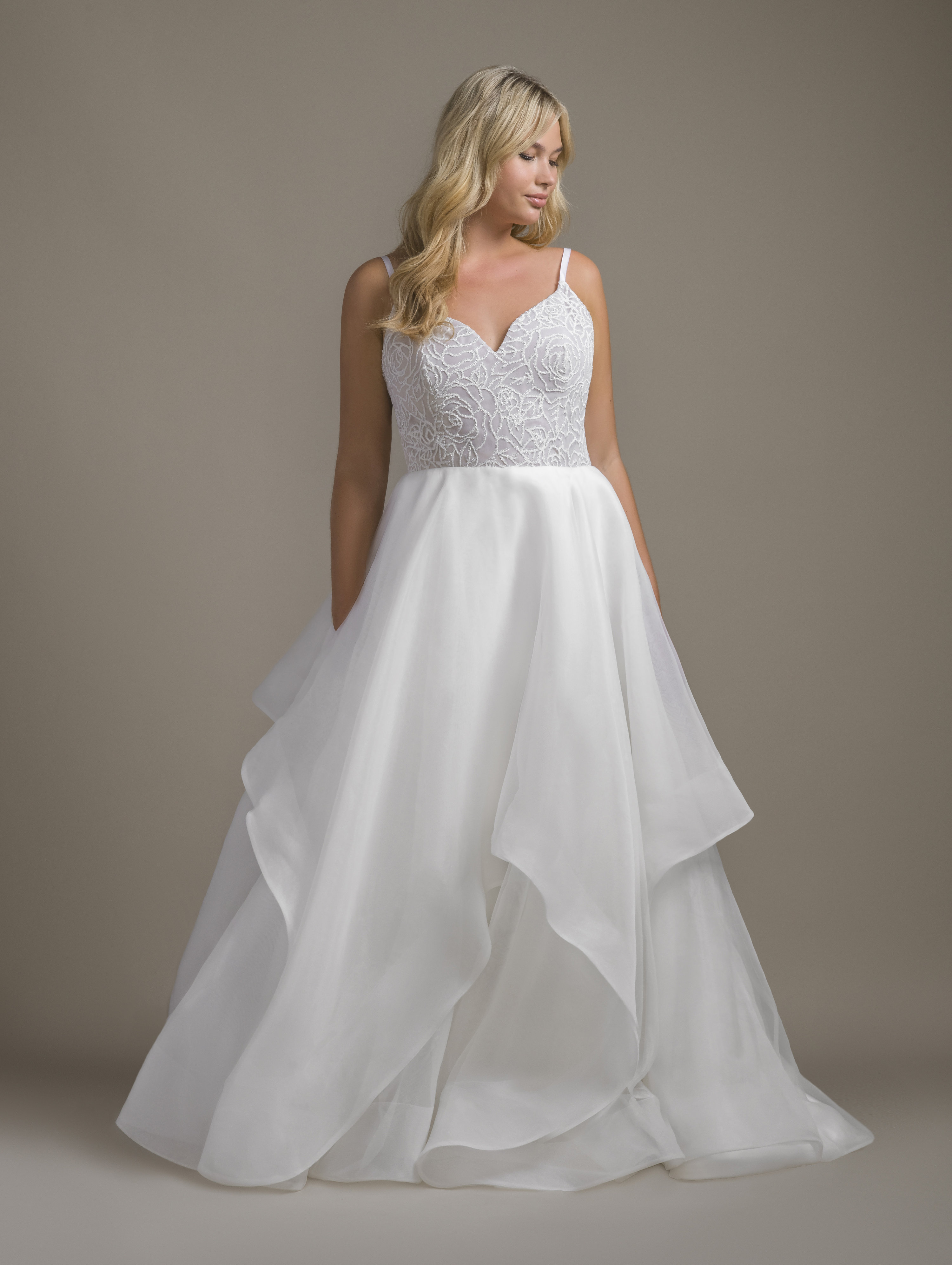 hayley paige perri gown