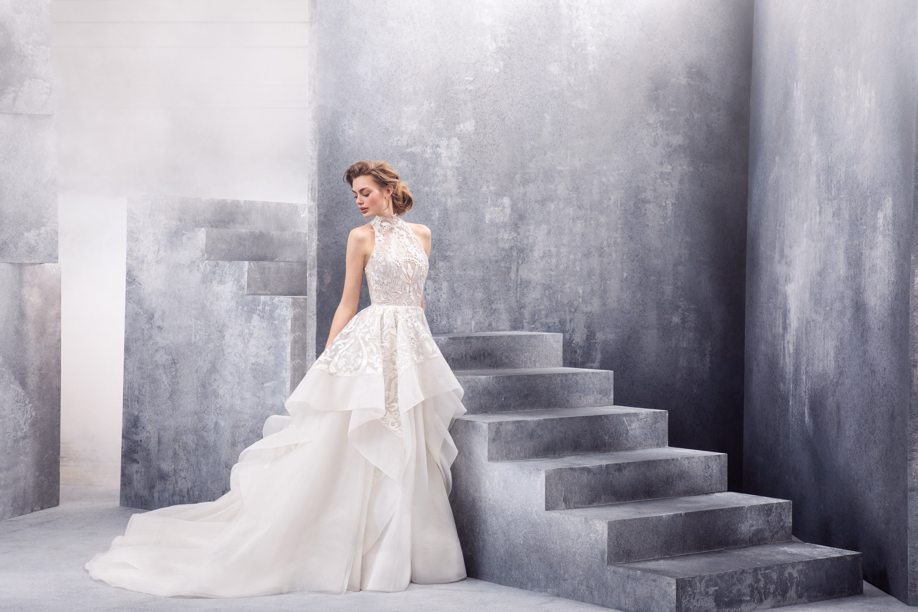 hayley paige halter wedding dress