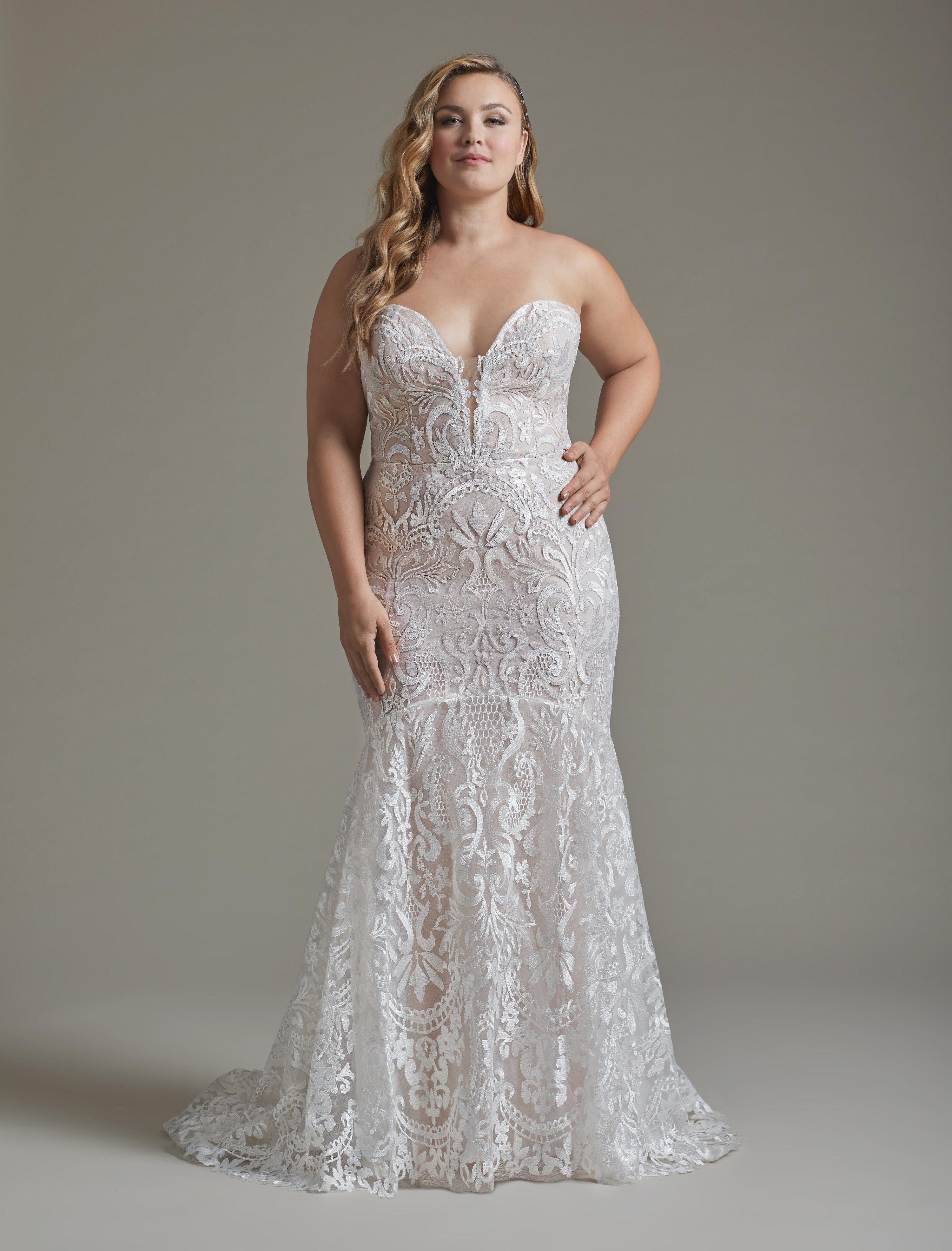 hayley paige elke gown