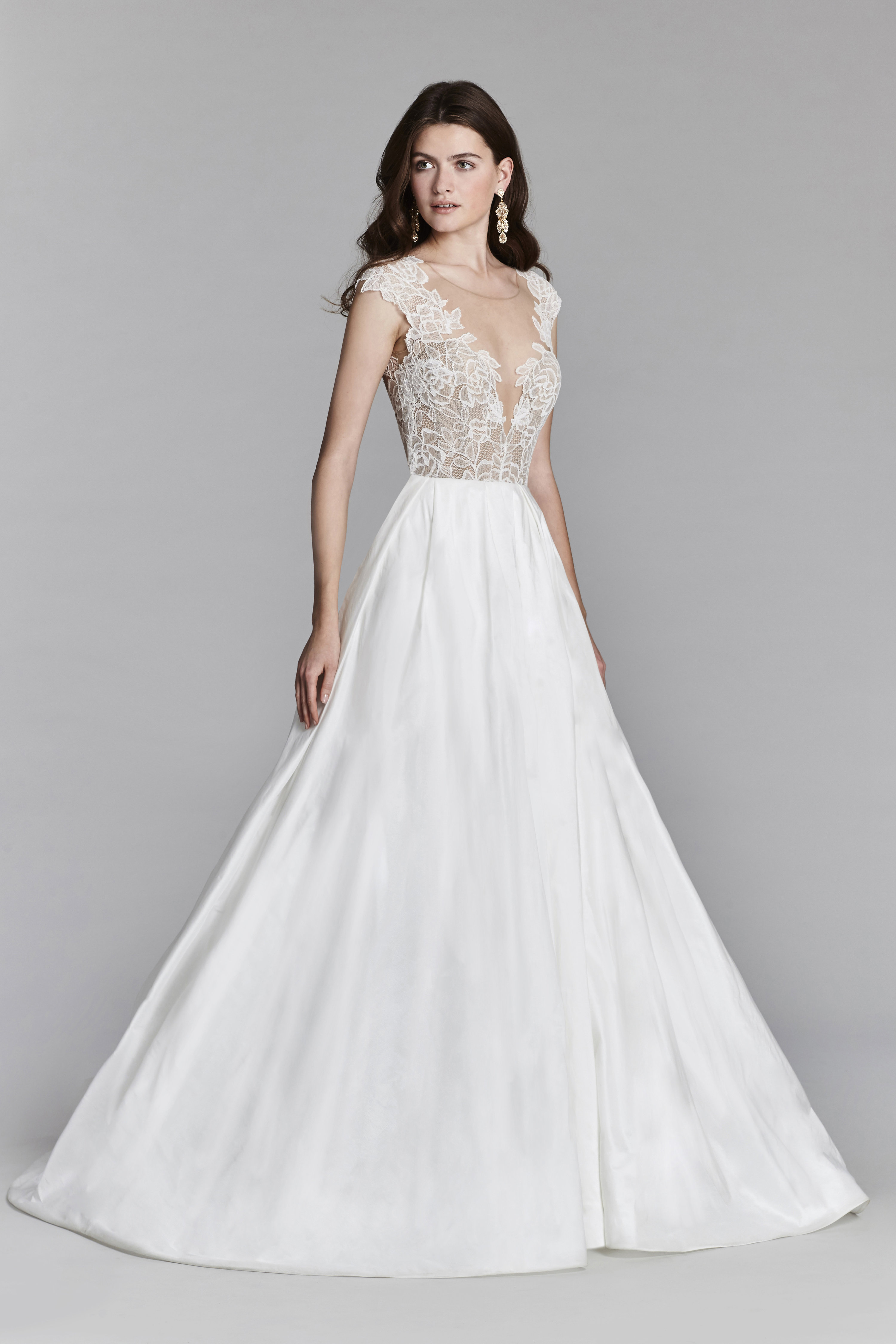 Bridal Gowns And Wedding Dresses By Jlm Couture Style 8704 Jim Hjelm By Hayley Paige Style 8704 Bridal Gown