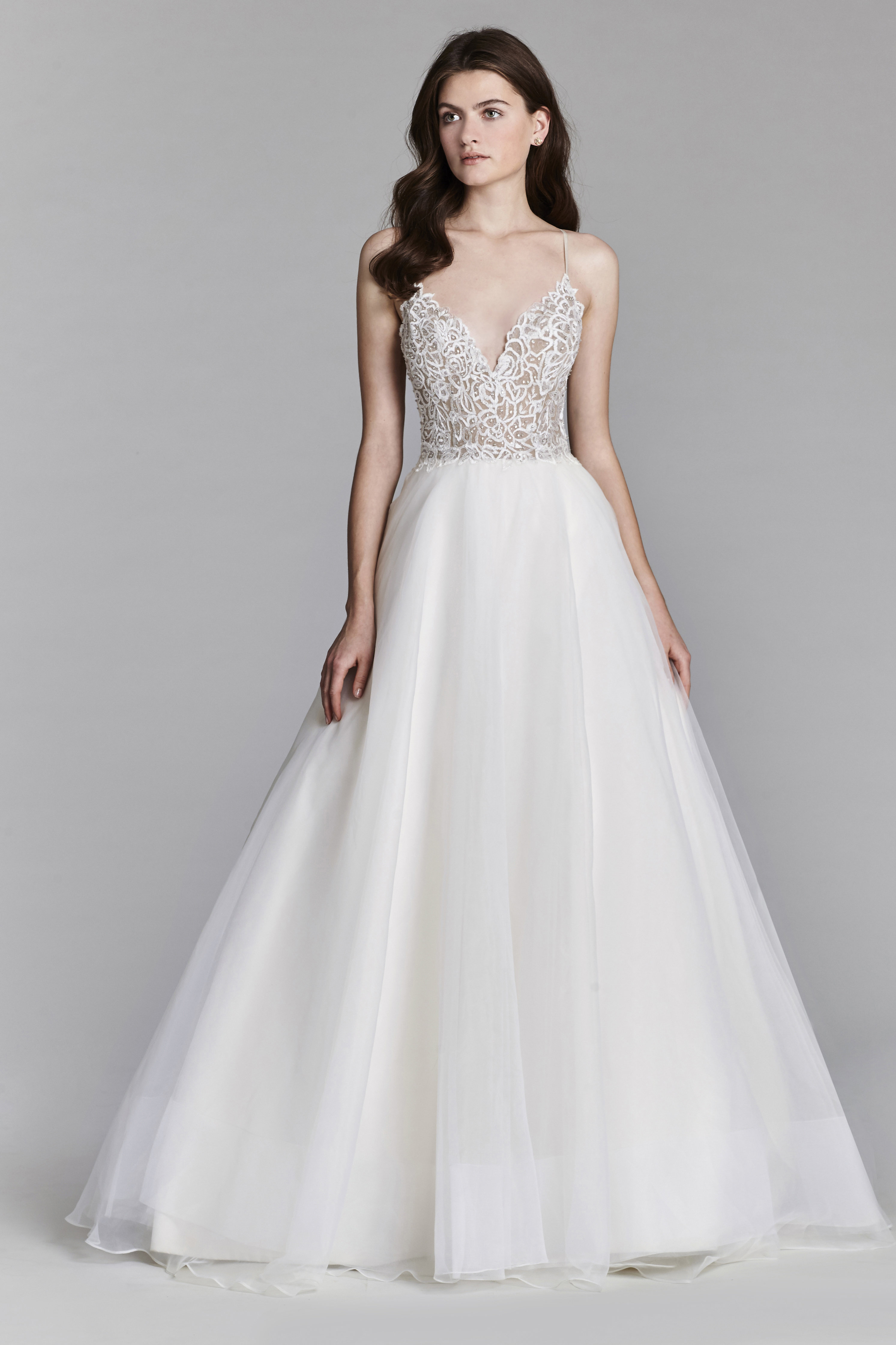Bridal Gowns And Wedding Dresses By Jlm Couture Style 8706 Jim Hjelm By Hayley Paige Style 8706 Bridal Gown