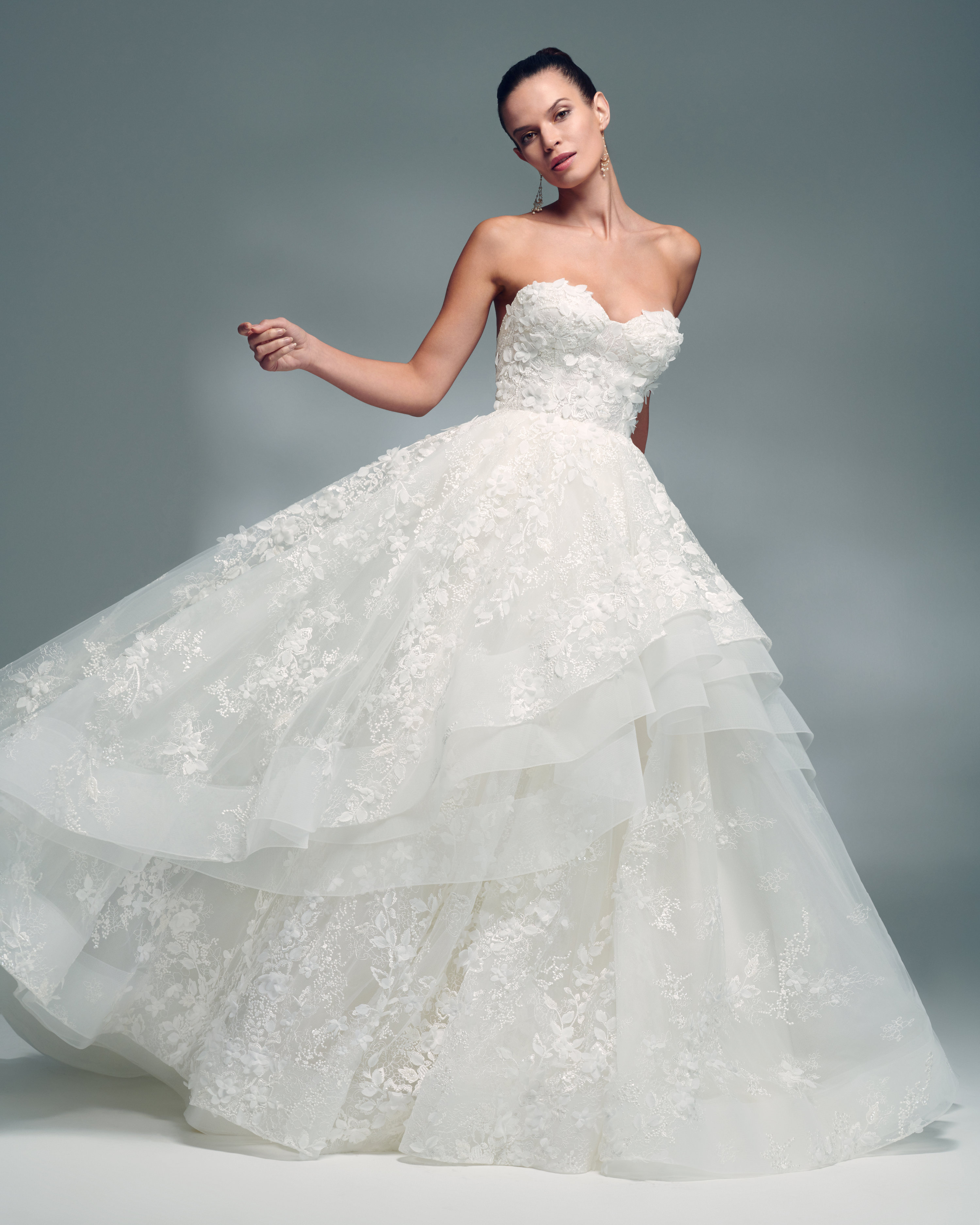 New Lazaro Wedding Dresses, Plus Past Collections