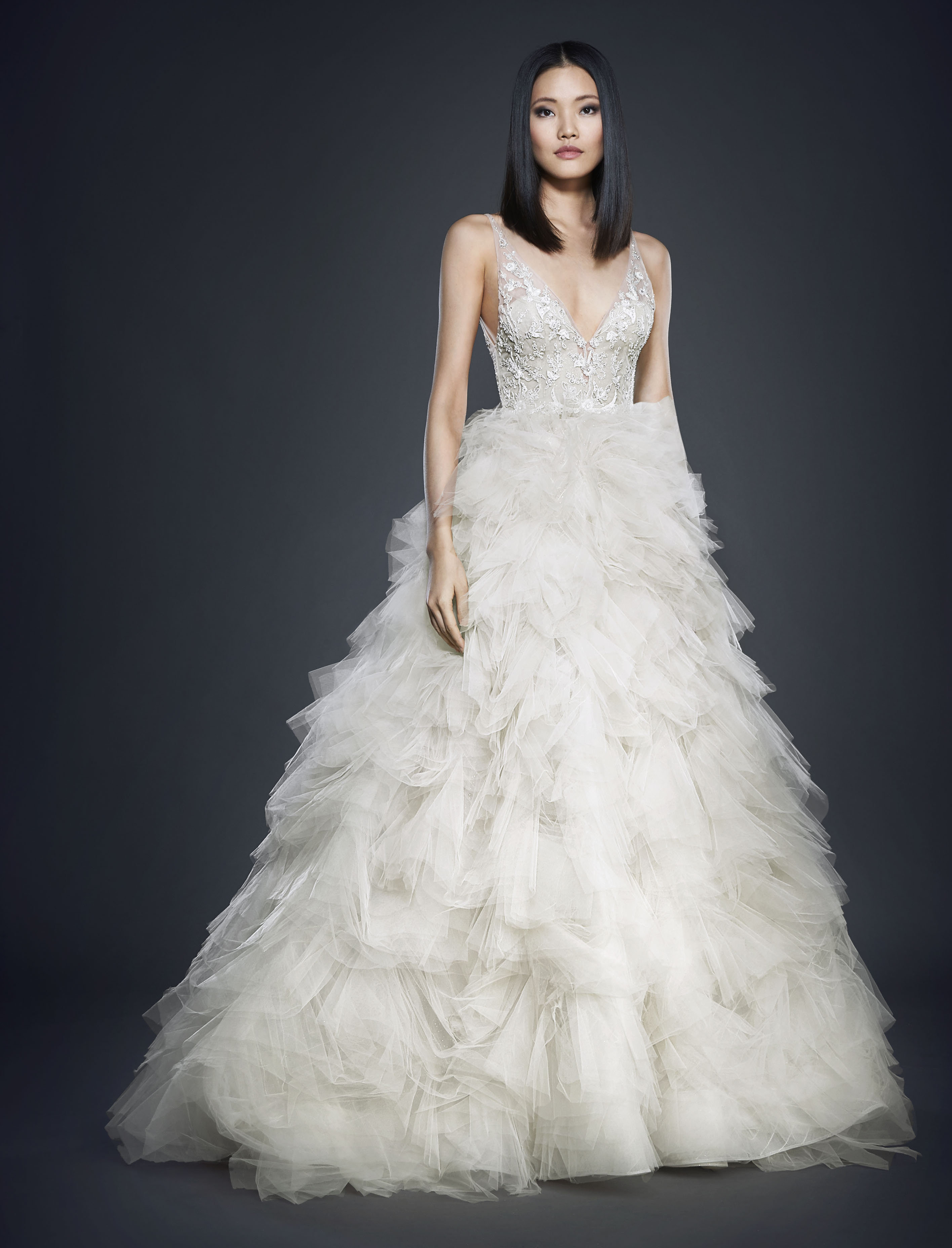 Bridal Gowns And Wedding Dresses By Jlm Couture Style 3700 Lazaro Style 3700 Bridal Gown