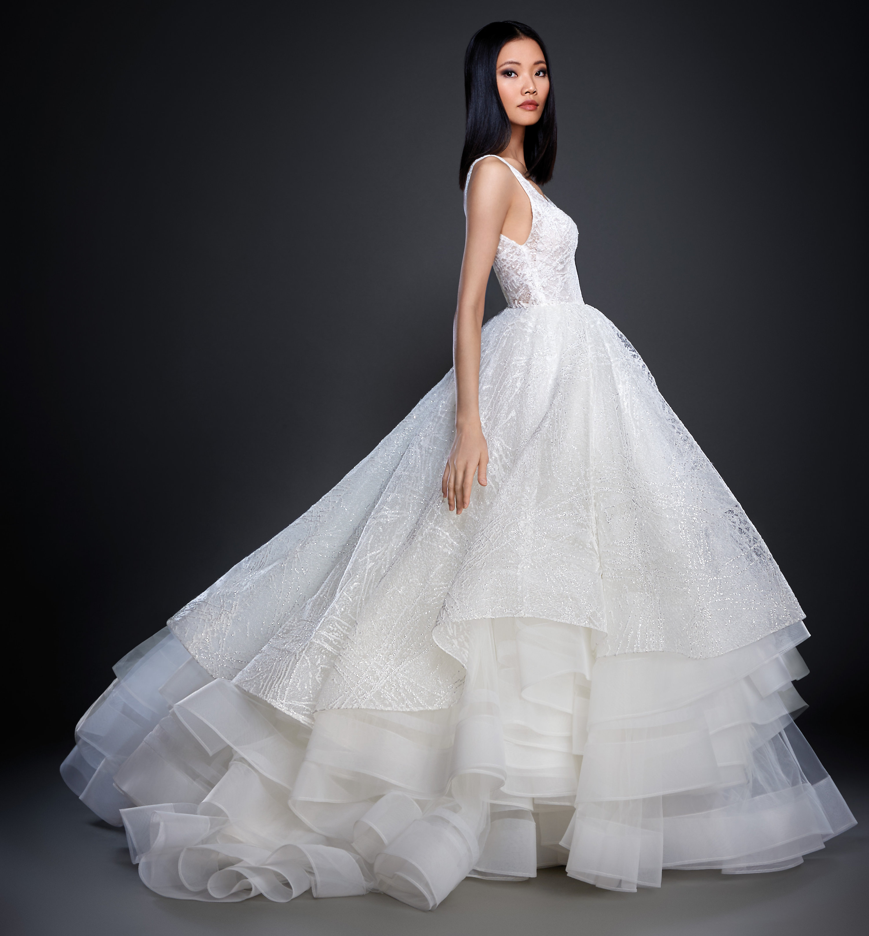 Bridal Gowns And Wedding Dresses By Jlm Couture Style 3703 Lazaro Style 3703 Bridal Gown
