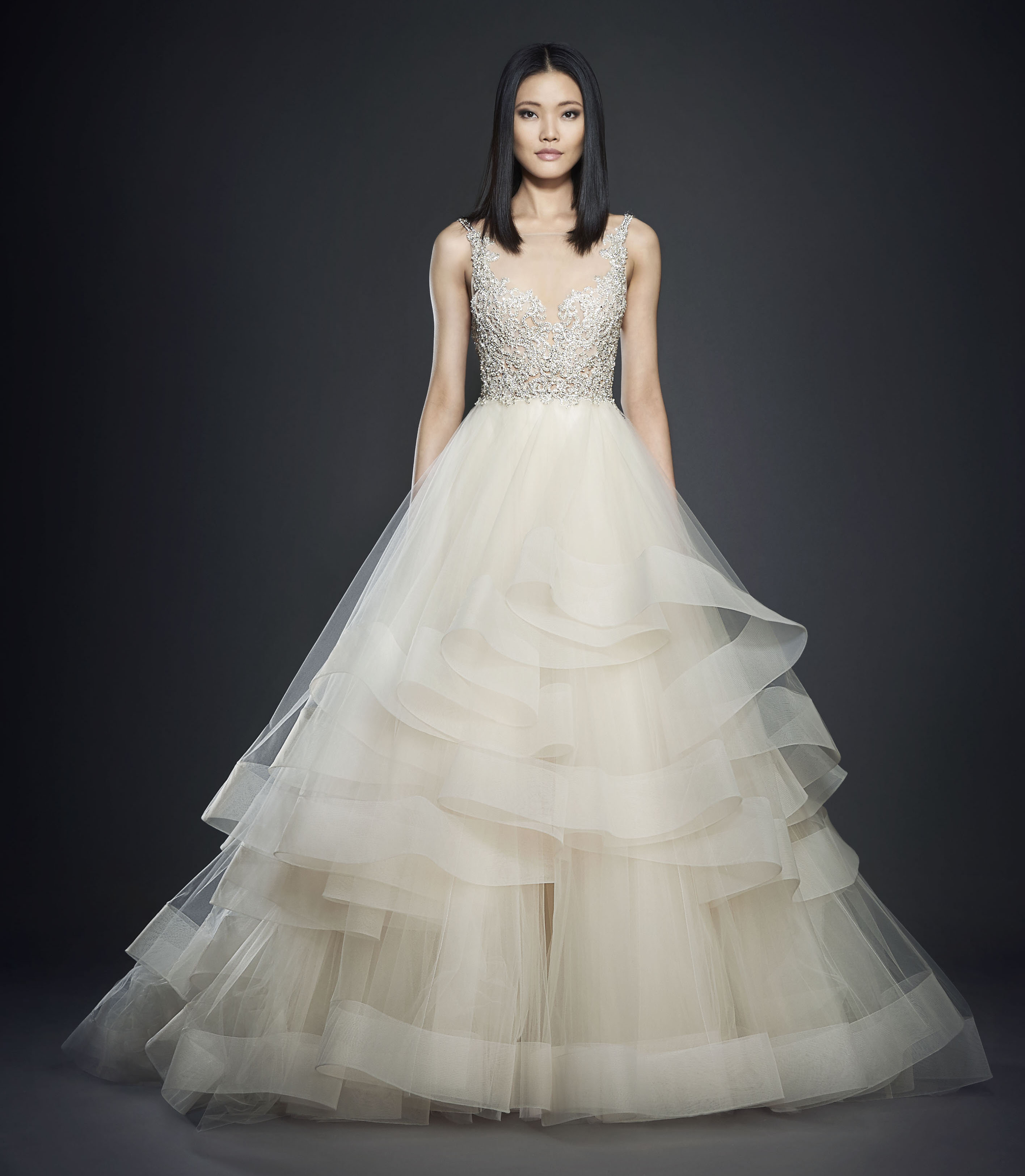 lazaro gowns