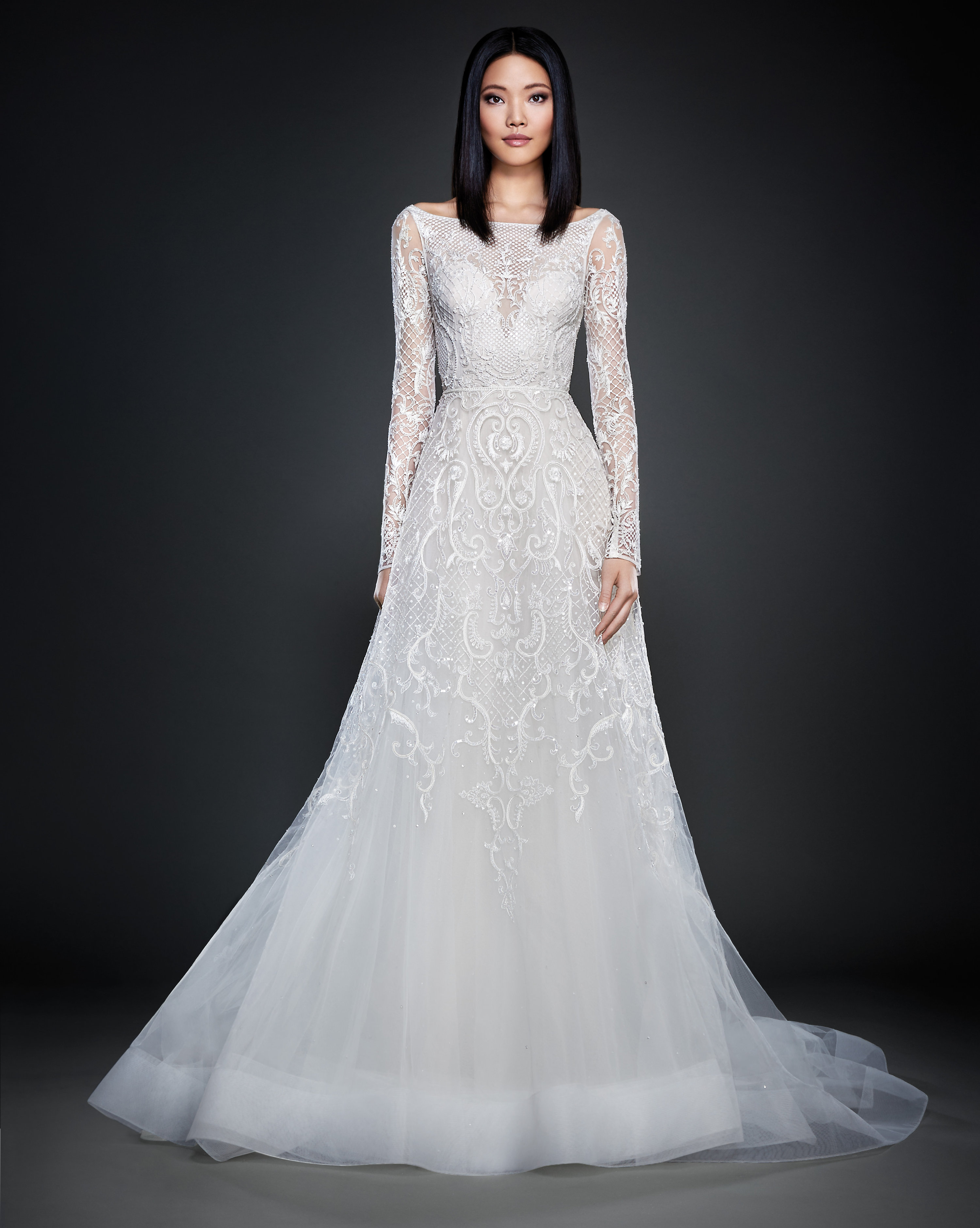 lazaro bridal gowns