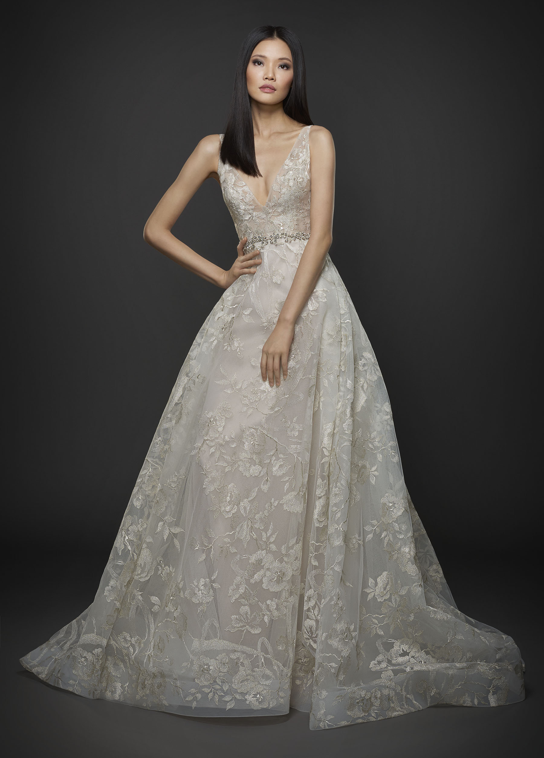 Bridal Gowns And Wedding Dresses By Jlm Couture Style 3759 Lazaro Style 3759 Bridal Gown