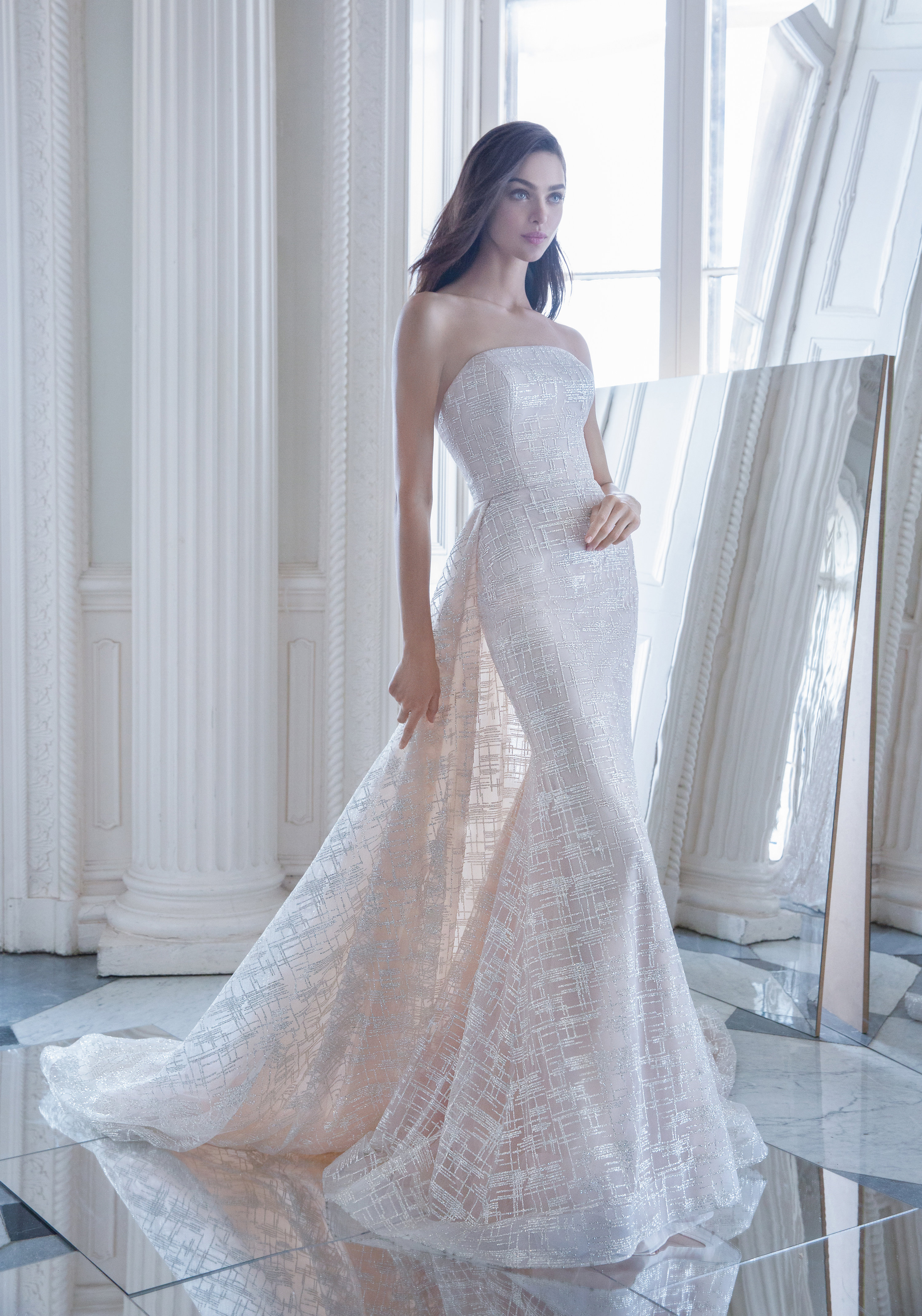 lazaro plus size wedding dresses