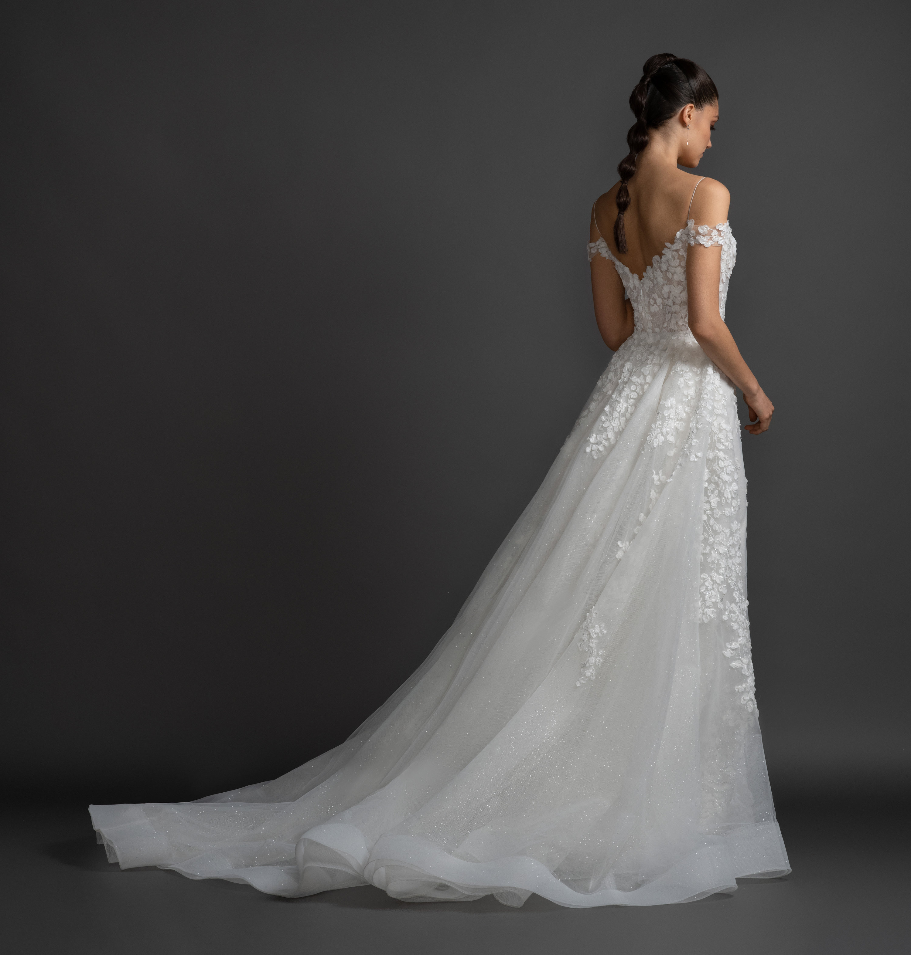 lazaro a line wedding dress