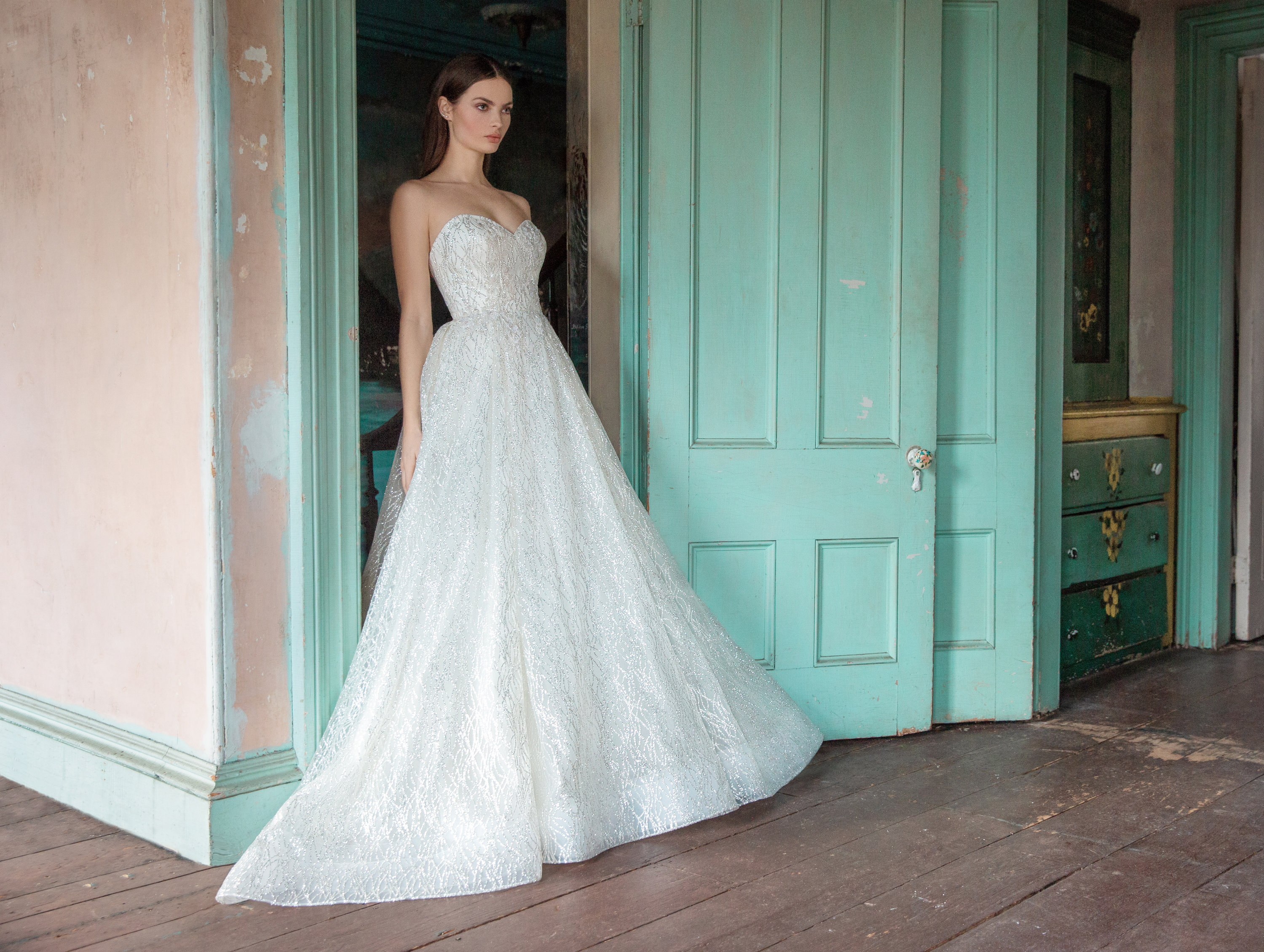 lazaro bridal style 3810