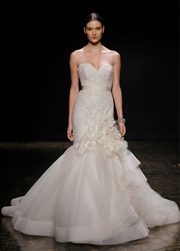 Bridal Gowns And Wedding Dresses By Jlm Couture Style 3415 Style 3415 Runway View