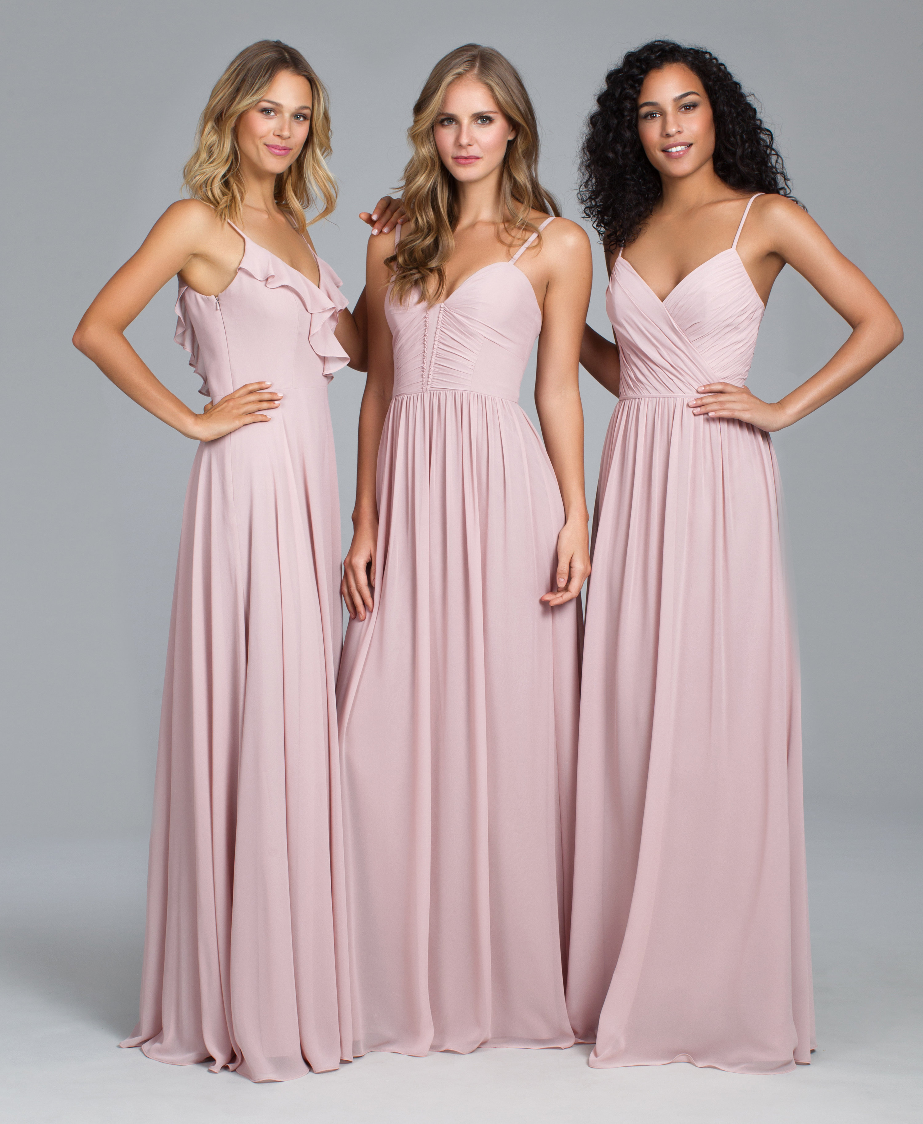 Bridal Gowns And Wedding Dresses By Jlm Couture Style 5804 Hayley Paige Occasions Style 5804 Bridesmaids Dress