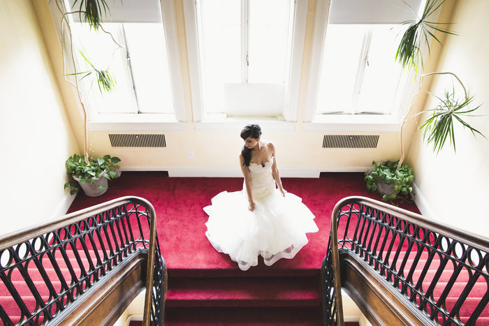 stairwell at the Josephine Butler Parks Center