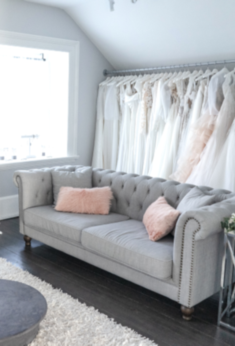 White Satin Bridal Couture | JLM Couture