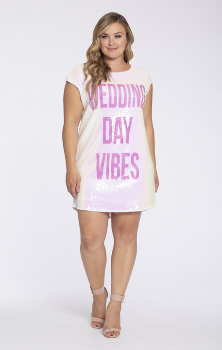 Athleisure Wedding Day Vibes Long Tee