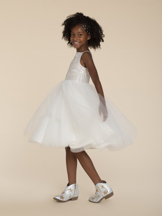 La Petite by Hayley Paige Style 52022 Della Flower Girl Dress