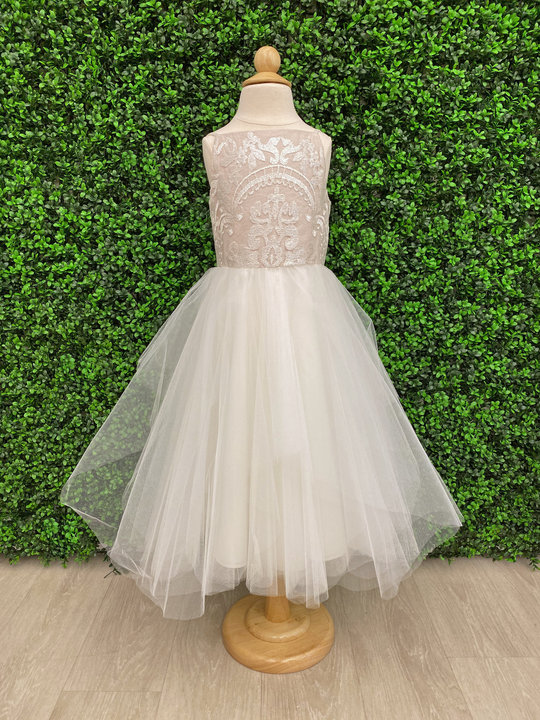 La Petite by Hayley Paige Style 52022 Della Flower Girl Dress