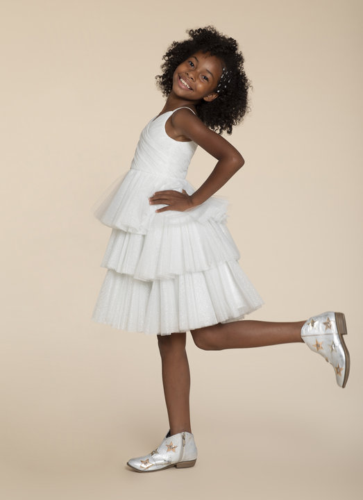 La Petite by Hayley Paige Style 52021 Dinah Flower Girl Dress