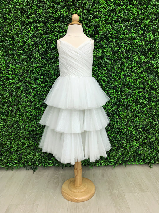 La Petite by Hayley Paige Style 52021 Dinah Flower Girl Dress