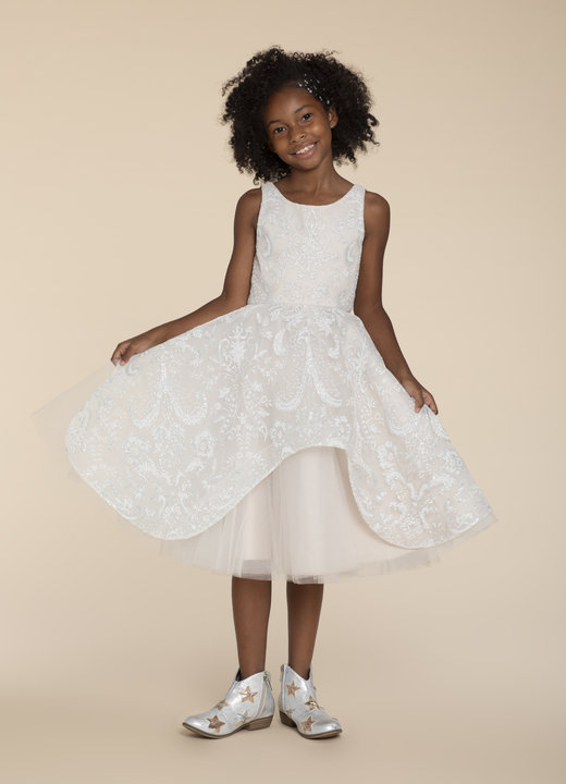 La Petite by Hayley Paige Style 52023 Maven Flower Girl Dress