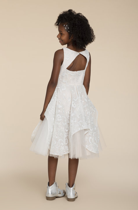 La Petite by Hayley Paige Style 52023 Maven Flower Girl Dress