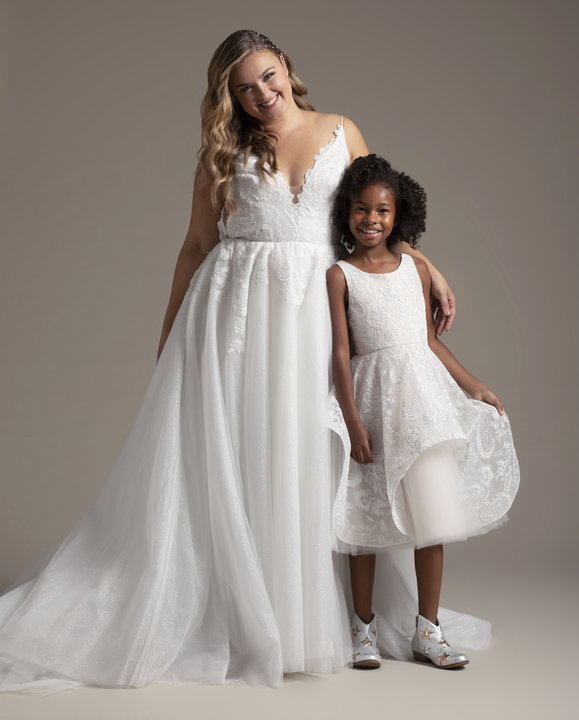 La Petite by Hayley Paige Style 52023 Maven Flower Girl Dress