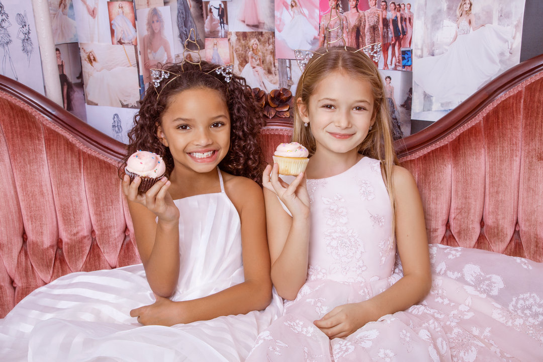 La Petite by Hayley Paige Style 5822 Eloise Flower Girl Dress