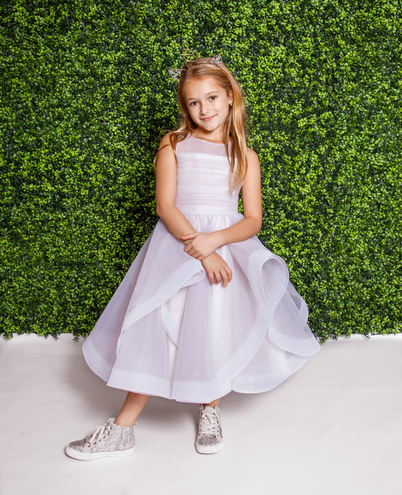 La Petite by Hayley Paige Style 5823 Dora Flower Girl Dress