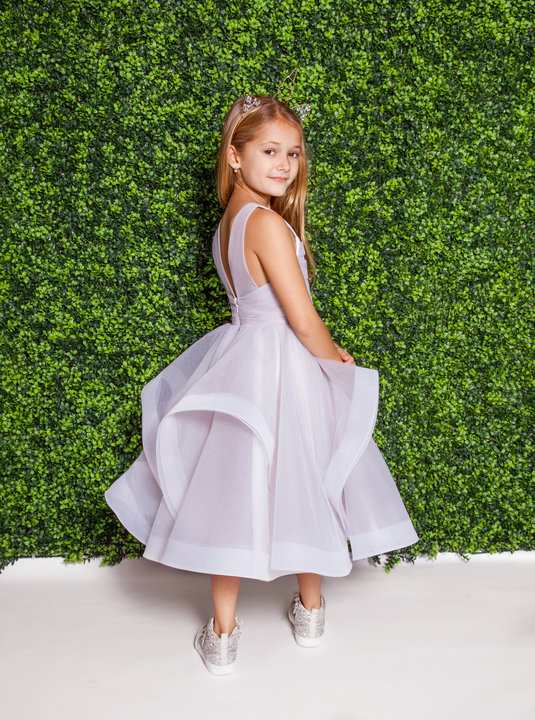 La Petite by Hayley Paige Style 5823 Dora Flower Girl Dress
