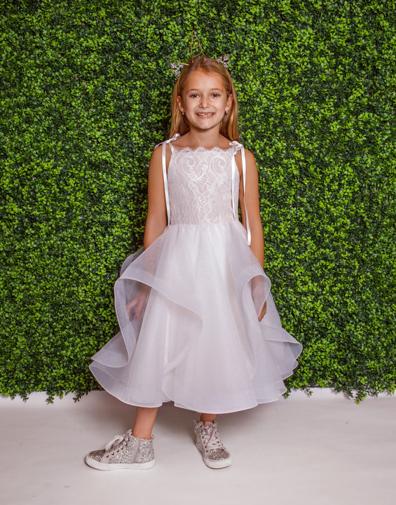 La Petite by Hayley Paige Style 5825 Lillian Flower Girl Dress