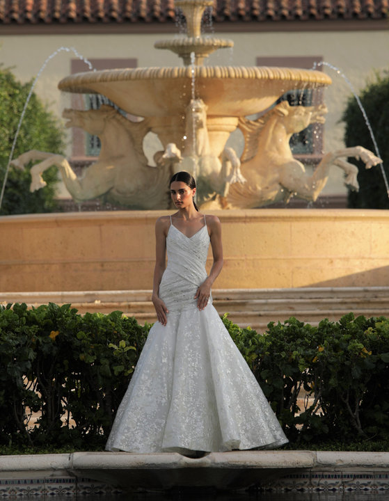 Lazaro Style Calista 32157 Bridal Gown