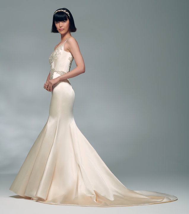 Lazaro Style Bardot 32201 Bridal Gown