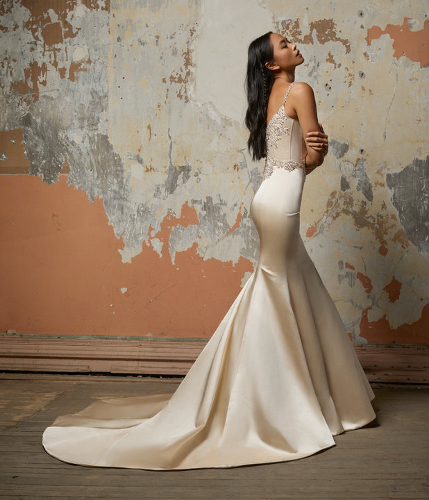 Lazaro Style Bardot 32201 Bridal Gown