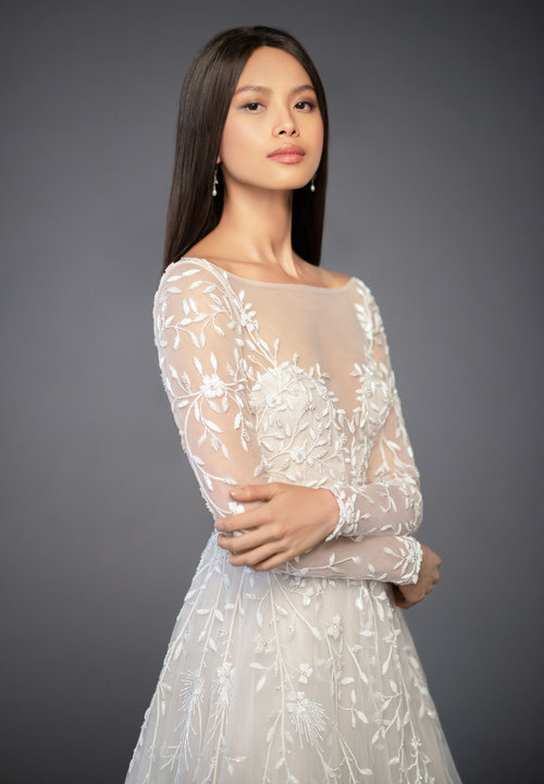Lazaro Style 3859 Isabel Bridal Gown