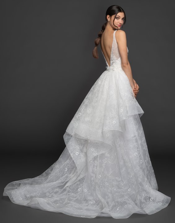 Lazaro Style 3951 Garland Bridal Gown