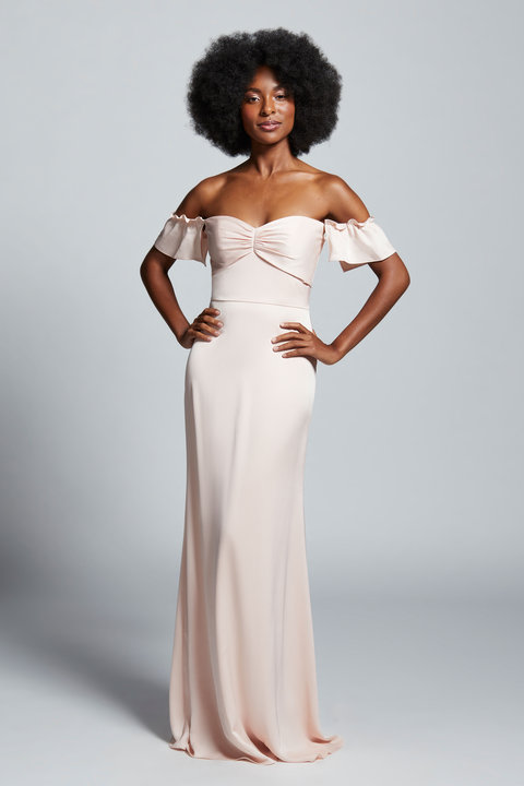 Hayley Paige Occasions Style 52155 Bridesmaids Gown