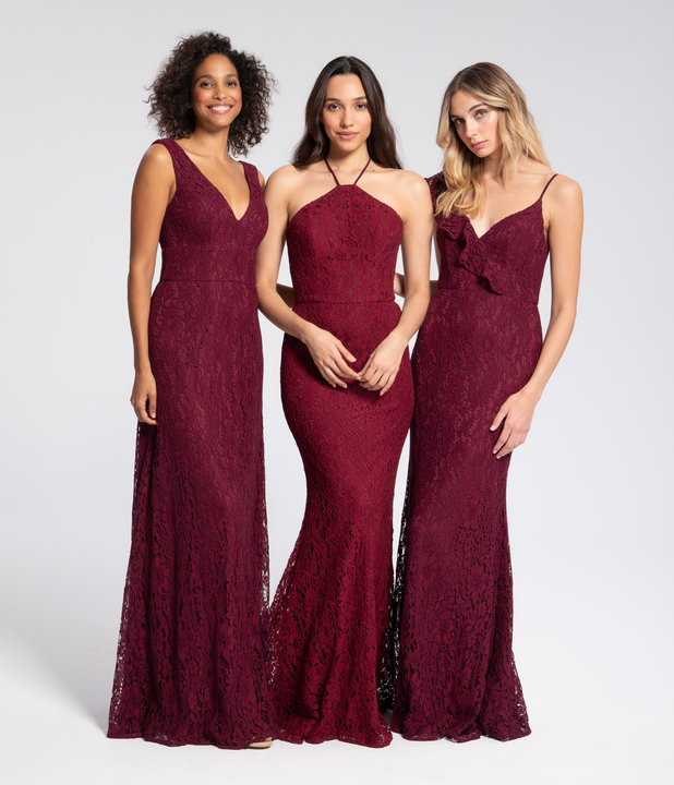 Hayley Paige Occasions Style 52203 Bridesmaids Gown