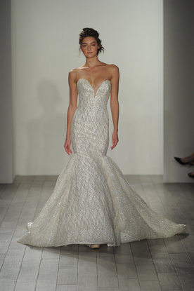 Lazaro Style 3705 Bridal Gown Front Lazaro Style 3705 Bridal Gown