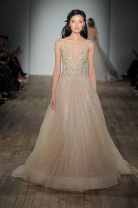 Lazaro Style 3754 Bridal Gown Front Lazaro Style 3754 Bridal Gown
