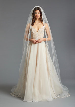 Lazaro Style V911 Rosa Bridal Veil